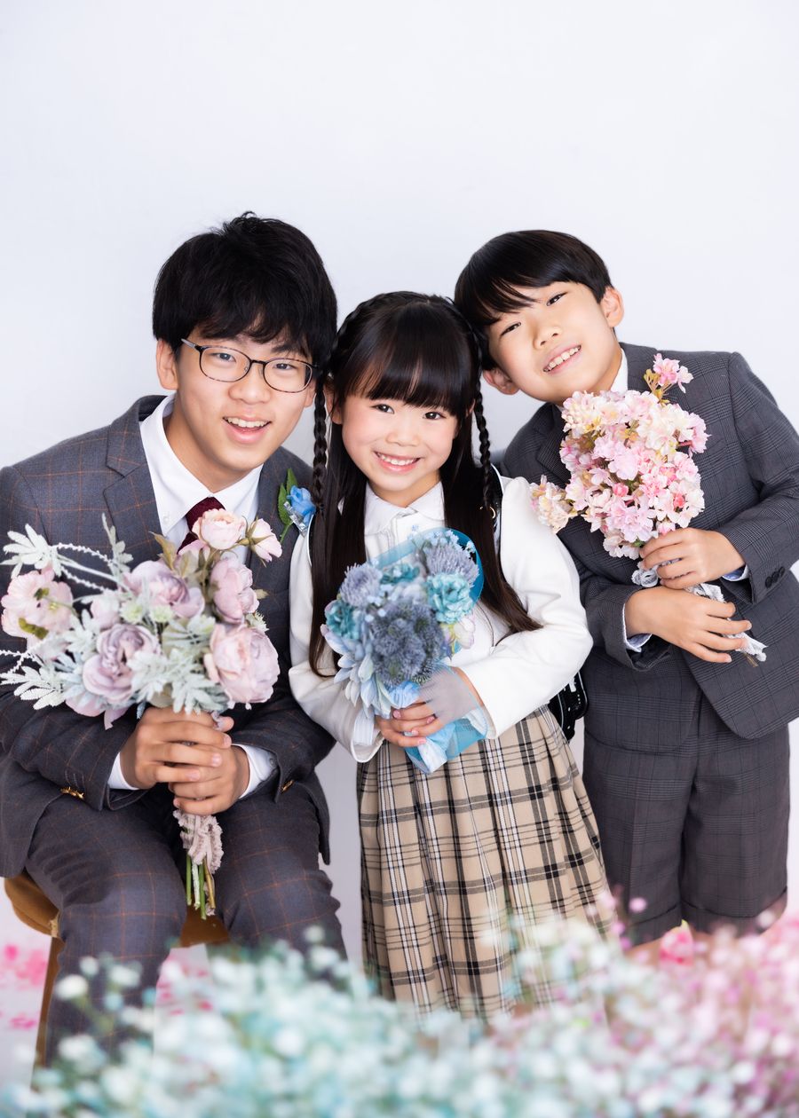 家族写真の撮影例2